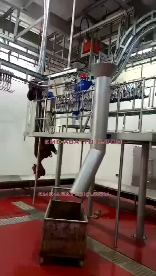 Sheep Cattle Hoof Sliding Chute Slaughter Equipment with Cheap Price