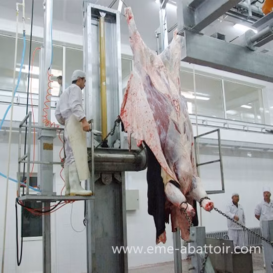 Cattle Skin Hydraulic Puller Slaughtering Machine Abattoir Equipment for Slaughterhouse Cow Processing Line