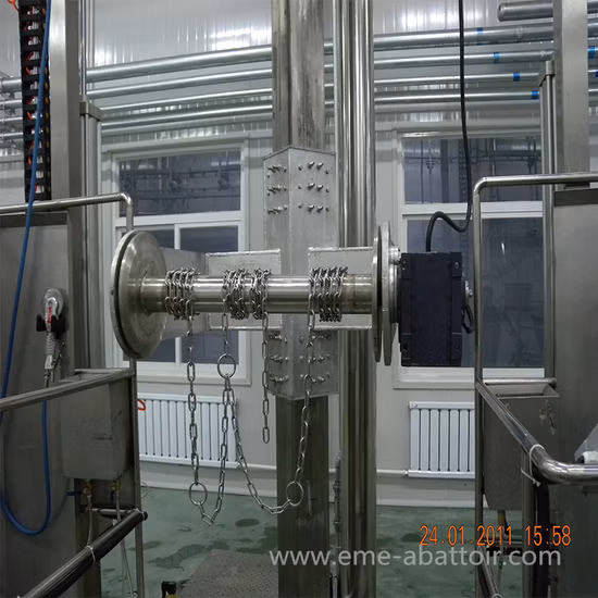 Cattle Skin Hydraulic Puller Slaughtering Machine Abattoir Equipment