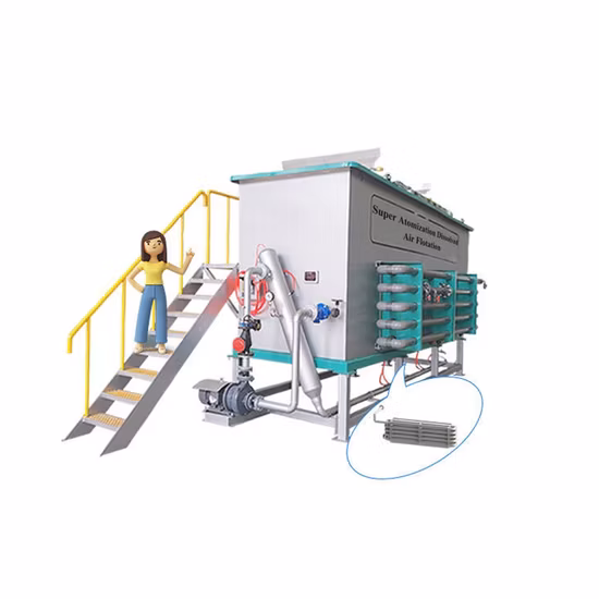 Dissolved Air Flotation Equipment for Slaughtering Wastewater Treatment