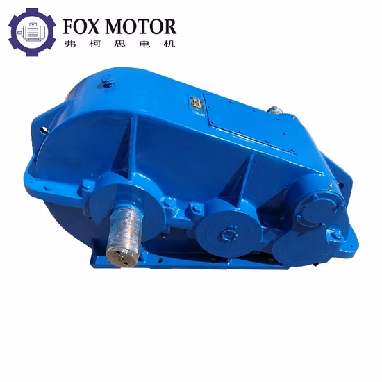 JZQ/ZQ soft tooth surface gear gearbox speed reducer